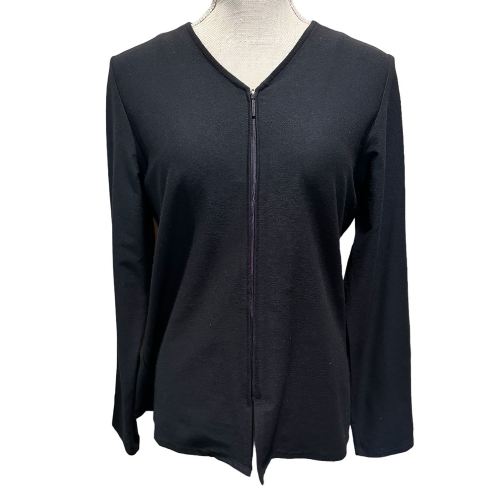 Eileen Fisher Zip Up Blouse/Blazer Size S